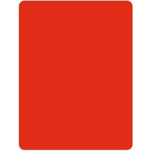 Carton d'arbitre rouge en PVC Carton d'arbitre rouge en PVC