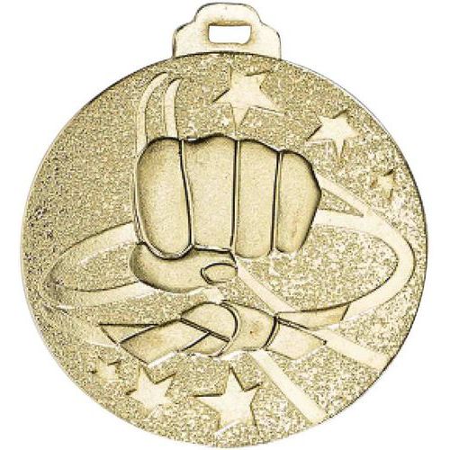 Médaille arts martiaux métal massif - 50mm