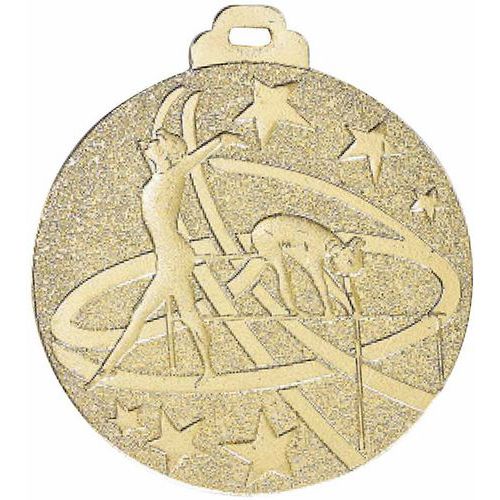 Médaille gym métal massif - 50mm.