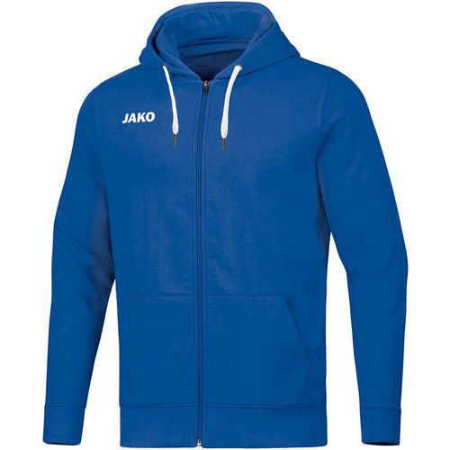 Veste de foot à capuchon enfant - Jako - Base Bleu