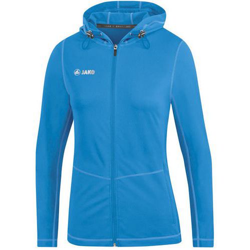 Veste running à capuchon femme - Jako - Run 2.0 Bleu Jako