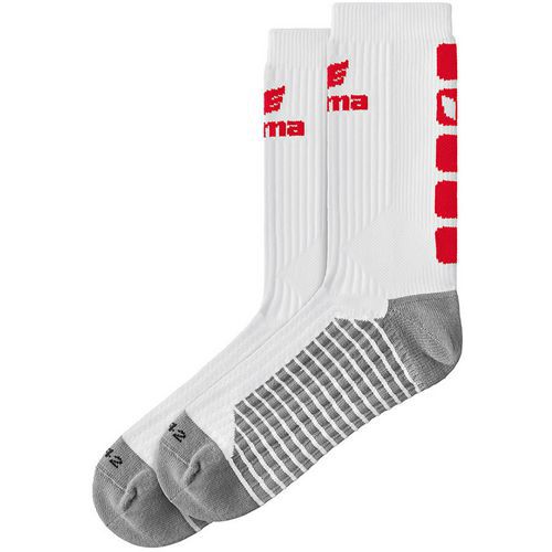 Chaussettes - Erima - classic 5-c blanc/rouge