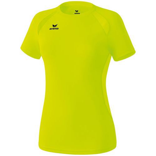 T-shirt - Erima - performance femme jaune fluo