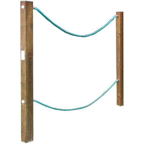 Jeu extérieur - Pont de tarzan
