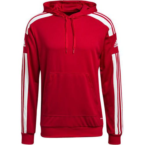 Sweat à capuche - adidas - Squadra 21 Rouge/Blanc