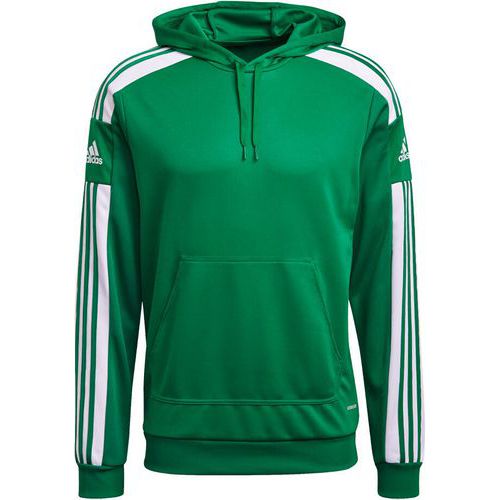 Sweat à capuche - adidas - Squadra 21 Vert/Blanc