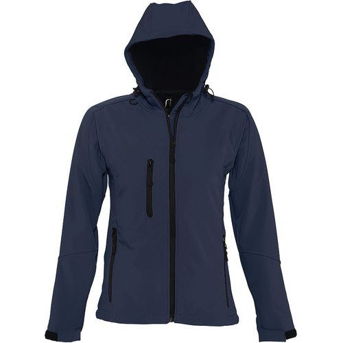 Veste femme zippée softshell en polyester FRENCH MARINE