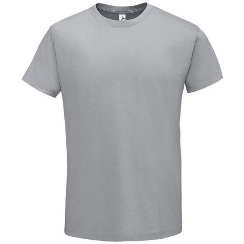 Tee-shirt personnalisable homme en coton GRIS PUR