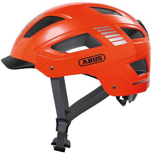 Casque vélo ville - ABUS - HYBAN 2.0 orange