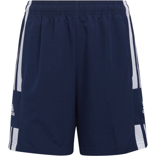Short enfant - adidas - squadra 21 bleu marine/blanc