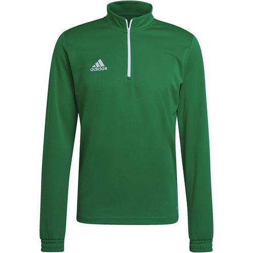 Sweat demi-zip - adidas - entrada 22 training vert