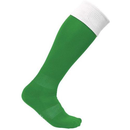 Chaussettes de foot - ProAct - vert/blanc