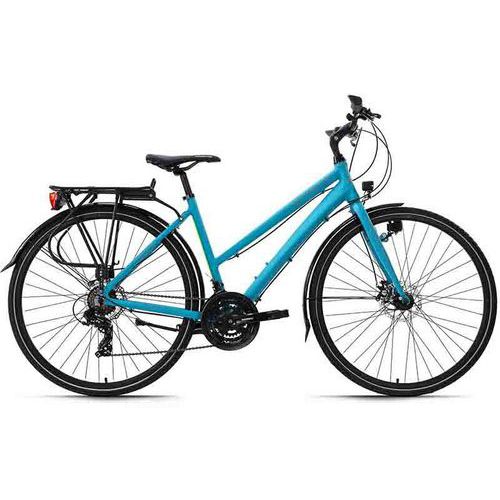 VTC femme - KS Cycling - Antero - 28 pouces - turquoise