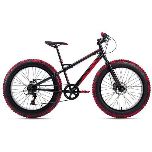 VTT Fatbike - KS Cycling - SNW2458 - 24 pouces - noir-rouge - 38 cm