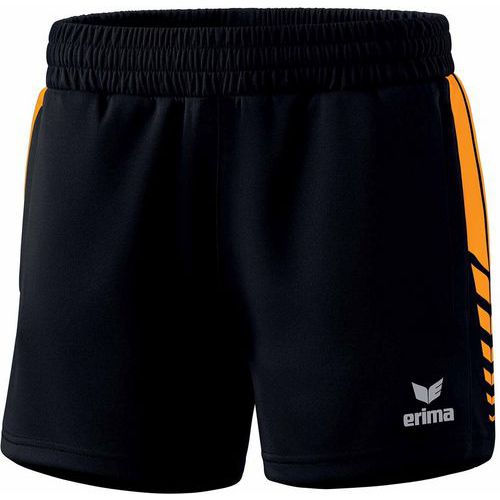 Short femme - Erima - Worker Six Wings noir/orange