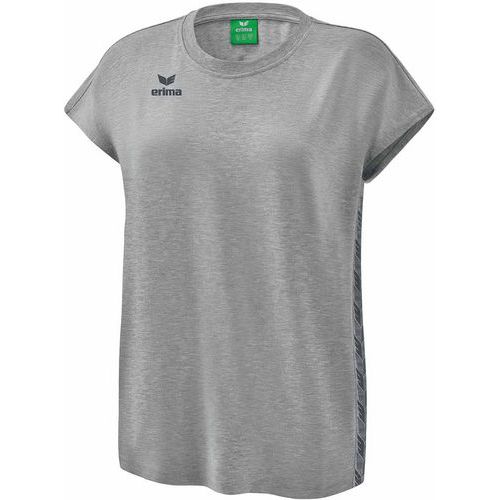 T-shirt femme - Erima - Essential Team gris clair/chiné