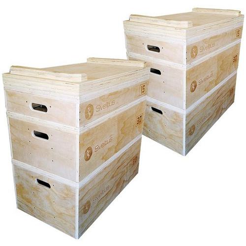 Set de jerk blocs en bois - Sveltus