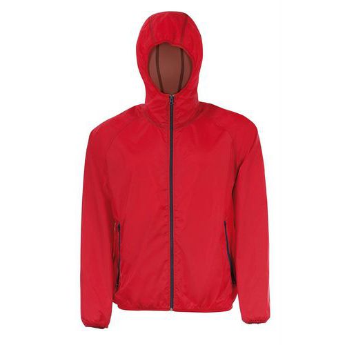 Coupe-Vent Unisexe rouge