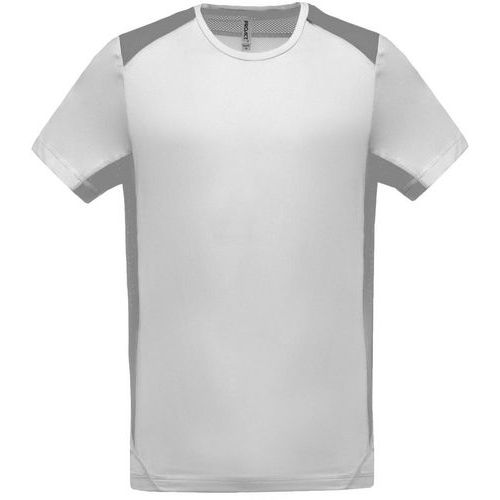 T-shirt Bicolore Unity PES Blanc/Gris Tech