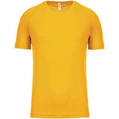 Tee shirt de sport homme - ProAct - jaune