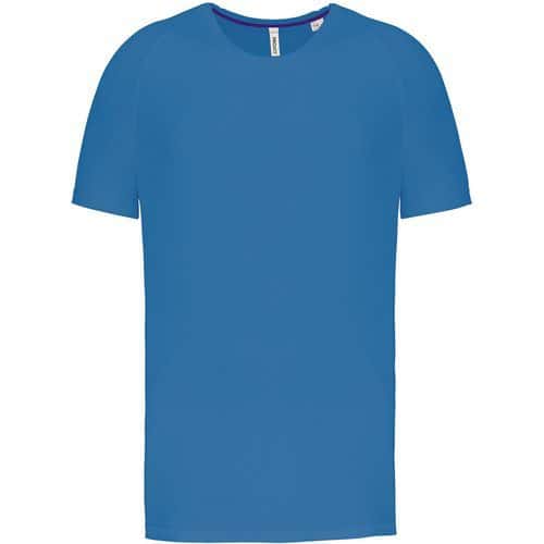 Tee shirt de sport recyclé homme - ProAct - bleu