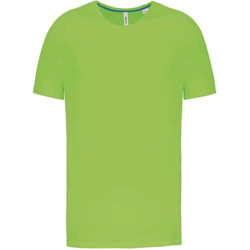 Tee shirt de sport recyclé homme - ProAct - vert