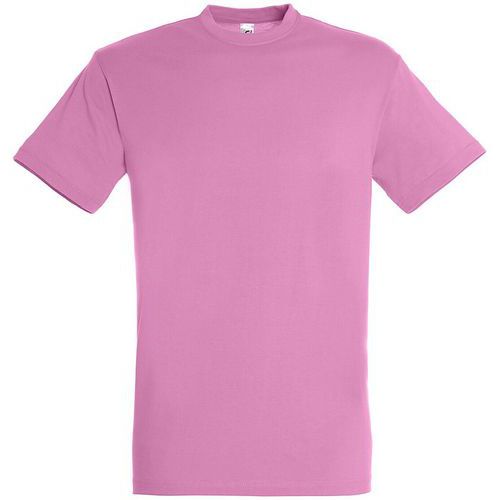 Tee-shirt personnalisable active 190g adulte rose orchidée