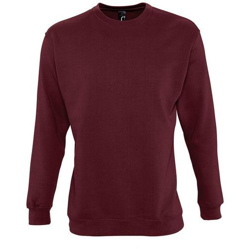 Sweat personnalisable molleton bordeaux