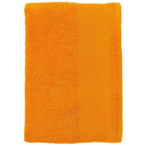 Serviette coton éponge orange 30 x 50 cm