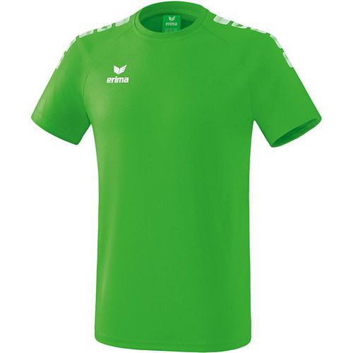 T-Shirt - Erima - 5-c essential enfant green/blanc