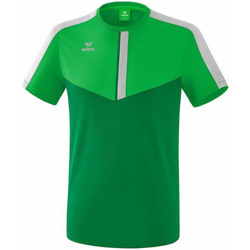 T-shirt - Erima - squad enfant fern green/smaragd/silver grey