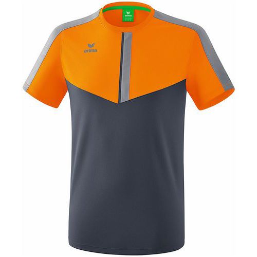 T-shirt - Erima - squad enfant new orange/slate grey/monument grey