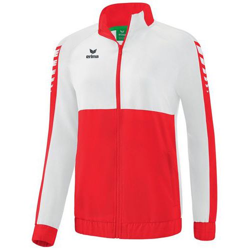 Veste de survêtement femme - Erima - Six Wings rouge/blanc