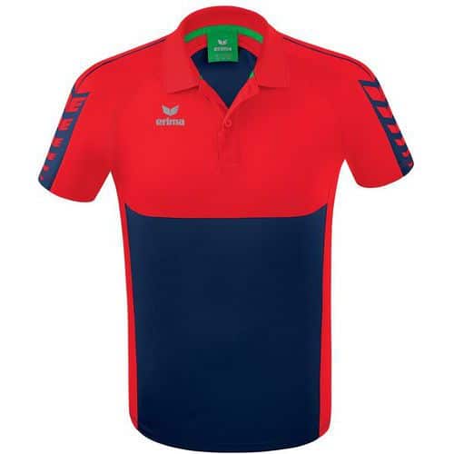 Polo homme - Erima - Six Wings navy/rouge