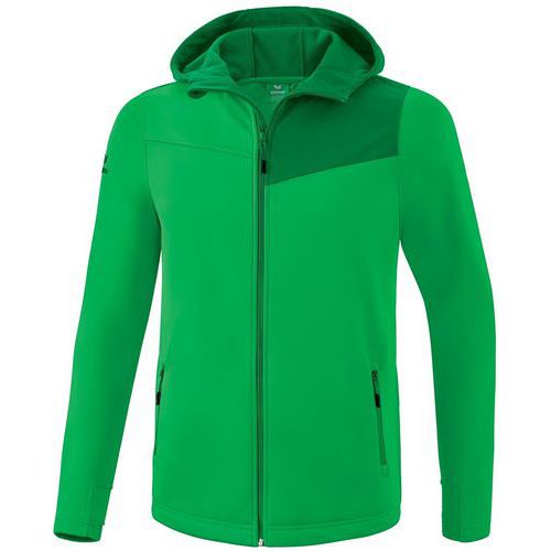Veste softshell enfant - Erima - Performance green/émeraude