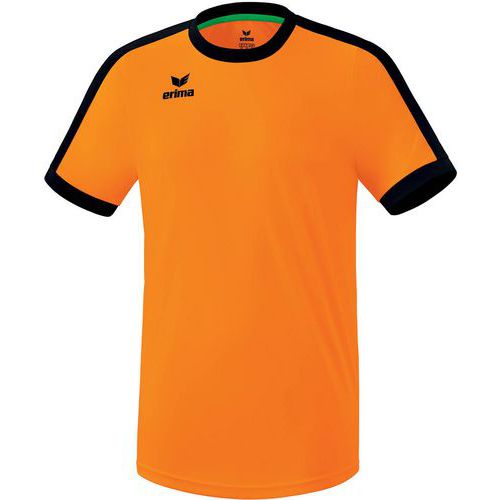 Maillot de foot Erima Retro Star orange noir Casalsport