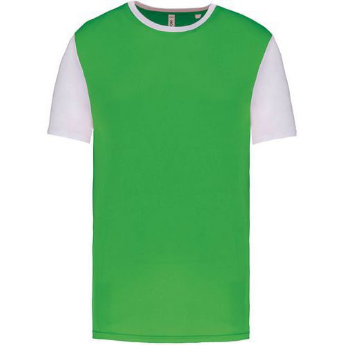 Maillot manches courtes - ProAct - vert/blanc