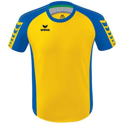 Maillot enfant Erima Six Wings jaune/bleu royal enfant