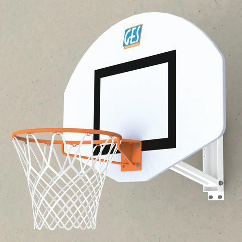 Panier de basketball mural - GES - hauteur réglable