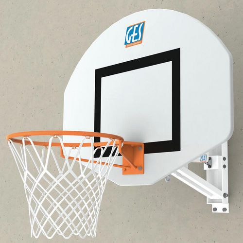 But de basket mural hauteur réglable par vérin GES