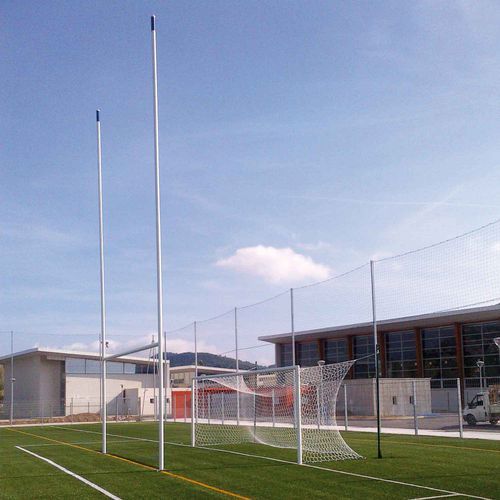Paire de buts de rugby - GES - en aluminium avec charnières