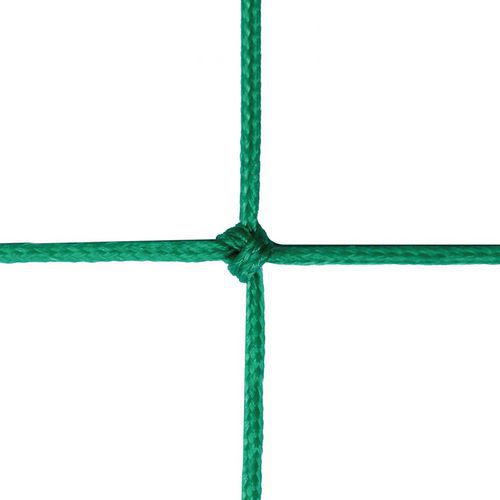 Paire filets foot à 11 - fil Ø3,0 mm 145 mm maille simple forme trapézoïdale