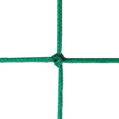 Paire filets foot à 8 recyclé fil Ø3,0mm 120mm maille simple forme trapézoïdale Paire filets foot à 8 recyclé fil Ø3,0mm 120mm maille simple forme trapézoïdale
