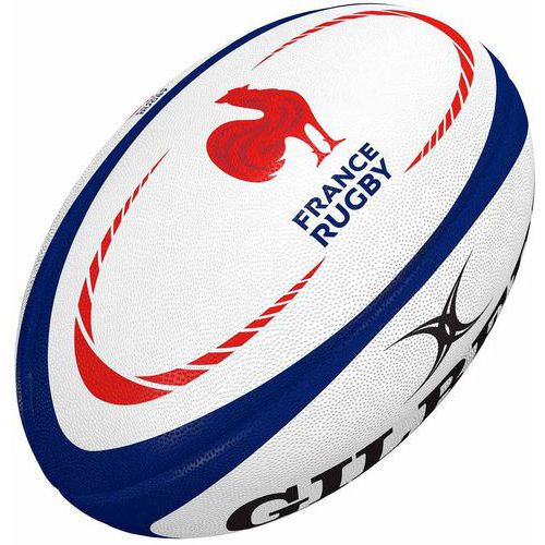 Ballon de rugby - Gilbert - replica officiel France taille 5