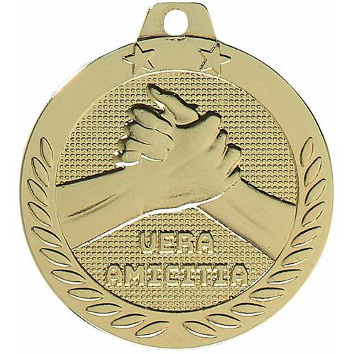 Médaille amitié or - 40mm