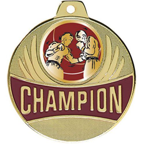 Médaille boxe - champion - 50mm