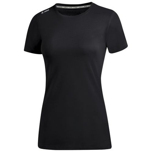 T-shirt running manches courtes femme - Jako - Run 2.0 Noir