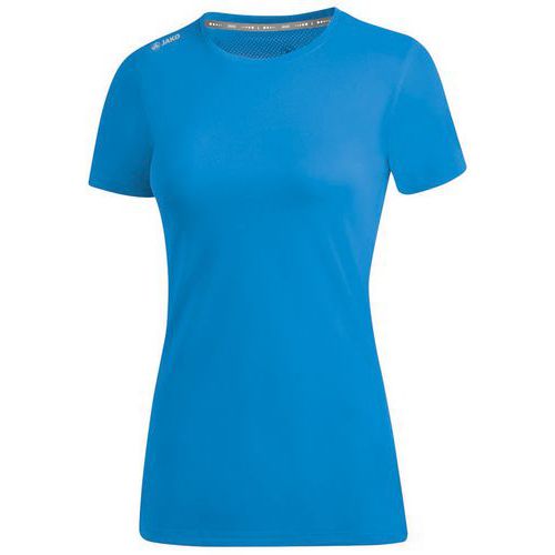 T-shirt running manches courtes femme - Jako - Run 2.0 Bleu Jako