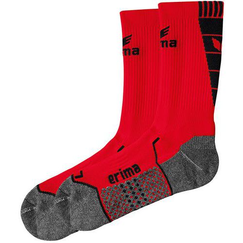 Chaussettes d'entraînement - Erima - rouge/noir