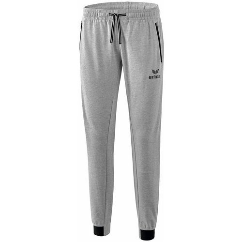 Pantalon sweat - Erima - essential femme gris clair chiné/noir
